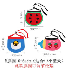 Load image into Gallery viewer, 3pcs cute pet saliva towel bib cat dog Christmas New Year holiday scarf clothes Shiba Inu Corgi fat